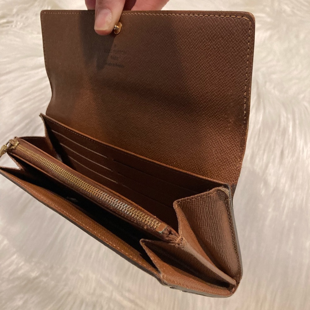 Authentic Louis Vuitton Sarah Wallet  #4.3s TH 3067 - Picture 10 of 12